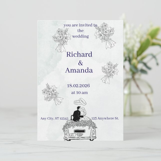 convite (Em pé/Frente)