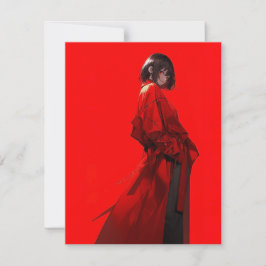 Convite 紅/RED Invitation Card | 東京娘 GenerativeAI 