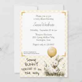 Convite 016 Marigold • Chave de Bebê Some Bunny Especial