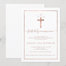 1ª comuna Elegant rosa gold