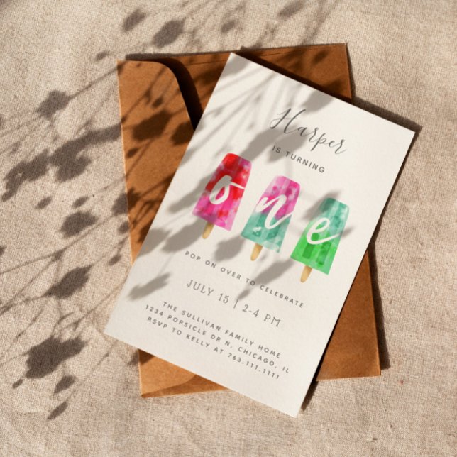 Convite 1ª Festa de aniversário (Criador carregado)