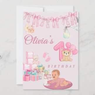 Convite 1º aniversário