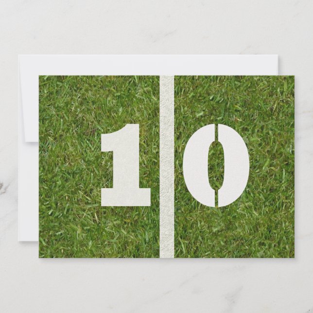 Convite 10ª Festa de aniversário! (Frente)