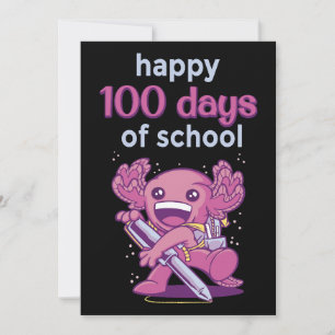 Convite 100 dias de escola