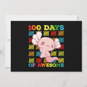 Convite 100 Dias De Um Eixo Incrível 100º Dia Da Escola