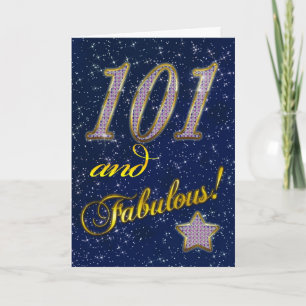 Convite 101st Birthday party Invitation
