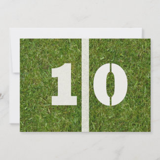 Convite 10o Festa de aniversário!