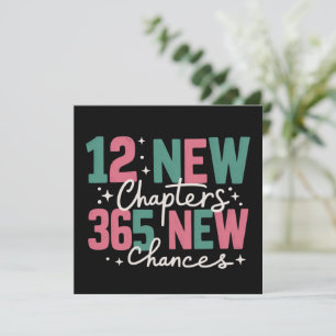 Convite 12 Novos Capítulos 365 Novas Chances Inspirador
