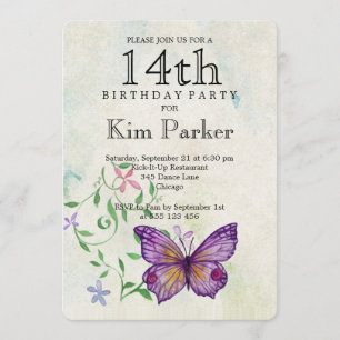 Convite 14o Aniversário