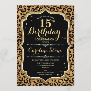 Convite 15 Birthday - Impressão