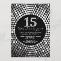 15 de Aniversário Surpresa - Negra e Lente Pratead