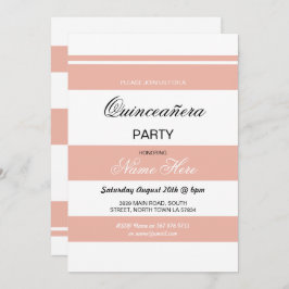 Convite 15 Para Festa de aniversário De Cinceanera