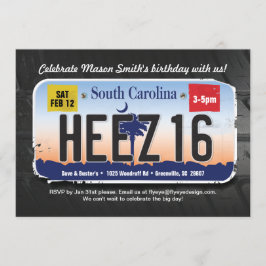 Convite 16º Aniversário da Licença da Carolina do Sul
