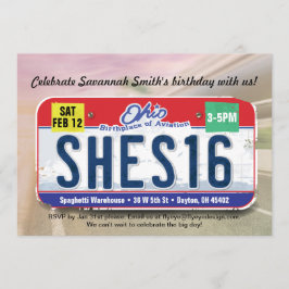 Convite 16º Aniversário da Licença em Ohio