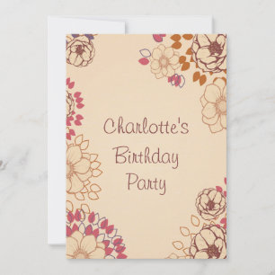 Convite 17º Aniversário da Mulher - Fala Moderna