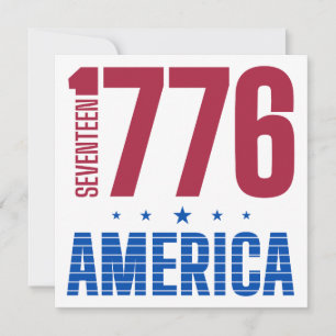 Convite 1776 América 250 anos liberdade histórica