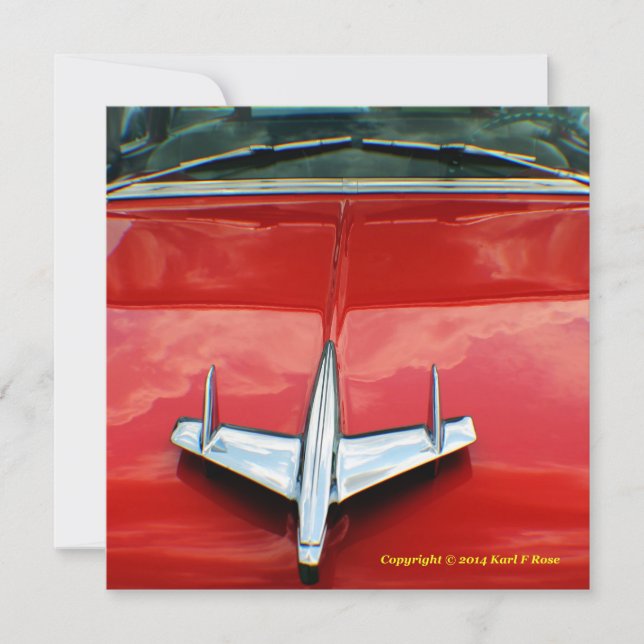 Convite 1955 de Chevy (Frente)