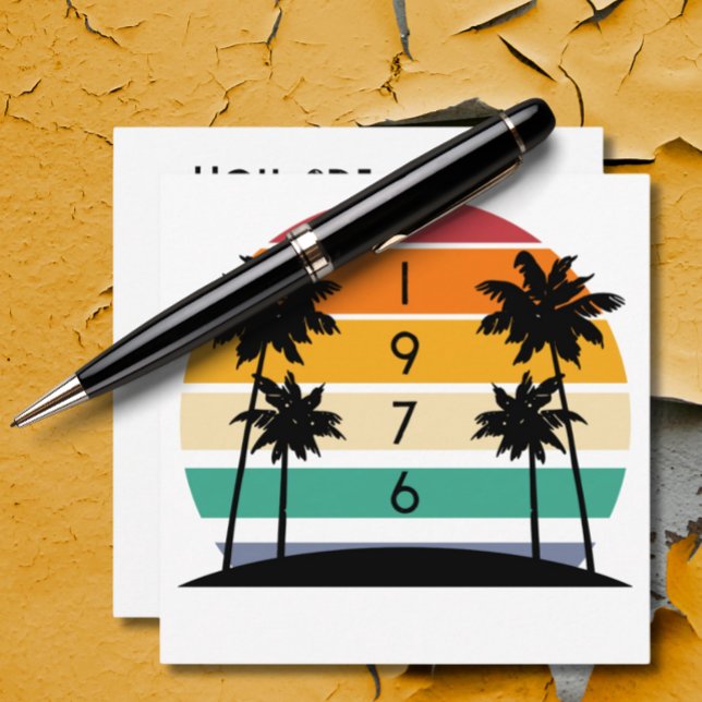 Convite 1976 - Estribo Retroativo - Sunset Vintage (Criador carregado)