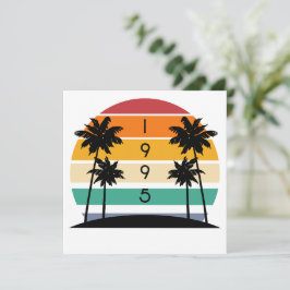 Convite 1995, Imagem de Sunset com Faixa Retroativa