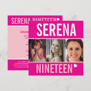 Convite 19.ª foto de celebração de evento de festa de a