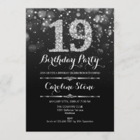 19.º aniversário - Prata Negra