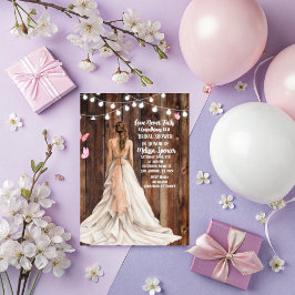 Convite 1 Corinthians 13:8 Bridal Shower Invitation