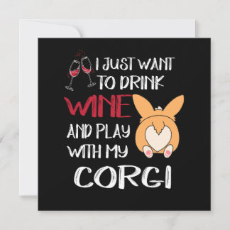 Convite 1 Eu Só Quero Beber Vinho
