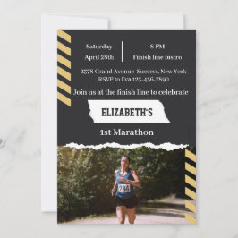 Convite 1st Marathon Runner First Running Sport 26 2