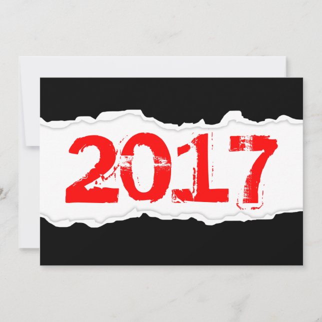 Convite 2017 (papel rasgado) (Frente)