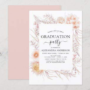 Convite 2022 Formatação Boho Chic Dusty Pink Deserto