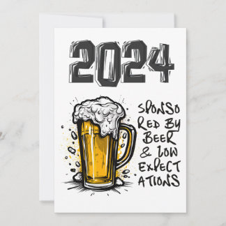 Convite 2024 Patrocinado por Cerveja e baixas expectativas