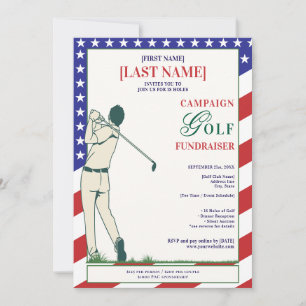 Convite 2026 Candidato Político Golf Scramble Fundraiser