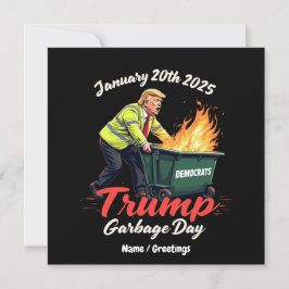 Convite 20 Jan 2025 Trump Garbage Day Evoca Política