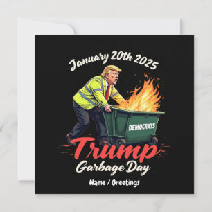 Convite 20 Jan 2025 Trump Garbage Day Evoca Política