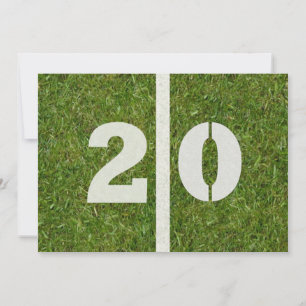 Convite 20o Festa de aniversário!