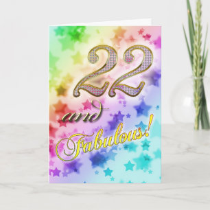 Convite 22nd Birthday party Invitation