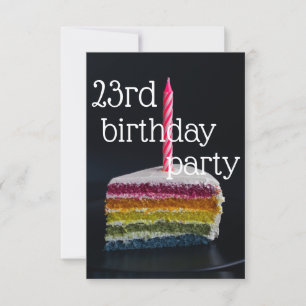 Convite 23.º aniversário
