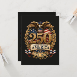 Convite 250º Aniversário dos Estados Unidos da América