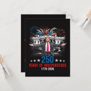 Convite 250 Anos Americano 1776 2026