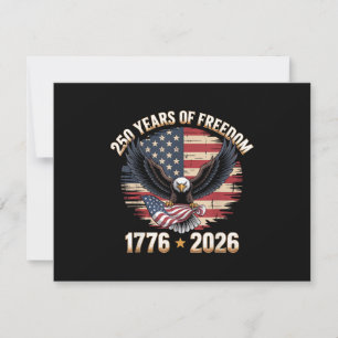 Convite 250 Anos Bandeira Americana dos EUA dos EUA 250º A