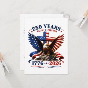 Convite 250 Anos de Fé e Liberdade