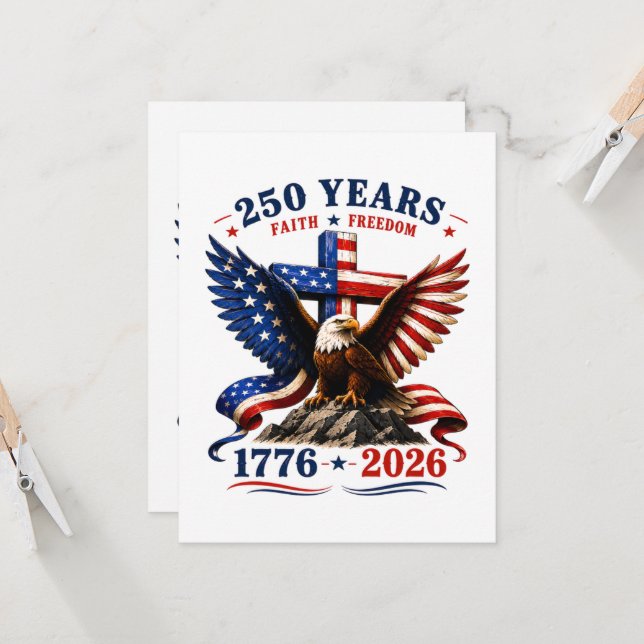 Convite 250 Anos de Fé e Liberdade (Frente/Verso In Situ)