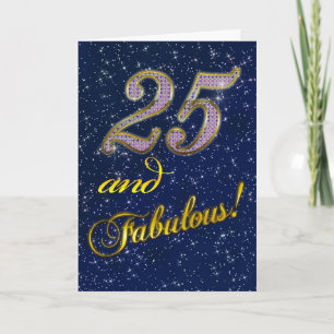 Convite 25th Birthday party Invitation