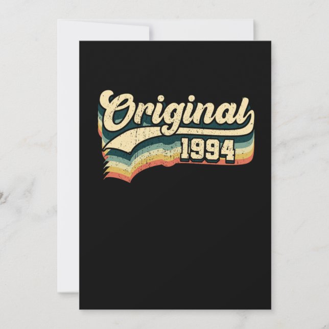 Convite 27º Aniversário Oferta Original De Homens Nasceres (Frente)