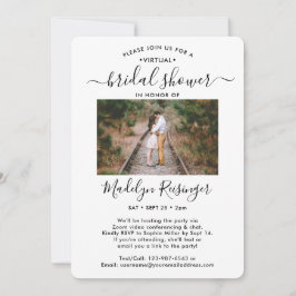 Convite 2 Chá de panela Virtual de Longa Distância do Scri