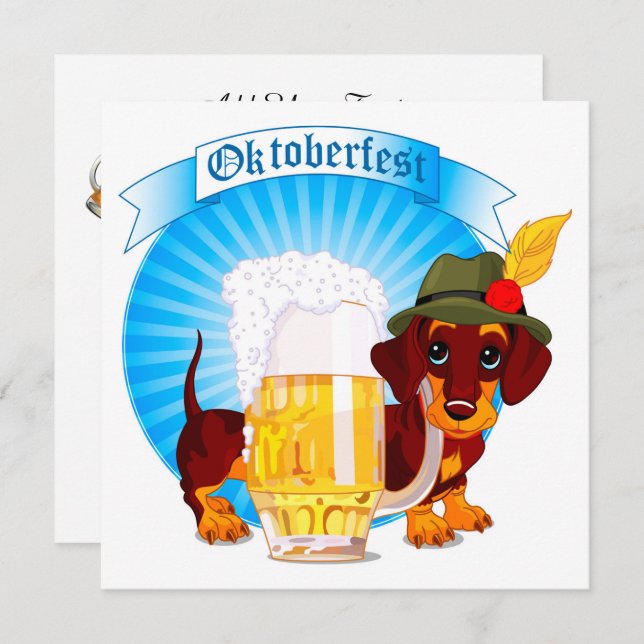 Convite 2 OKTOBERFEST/Octoberfest revisado (Frente/Verso)