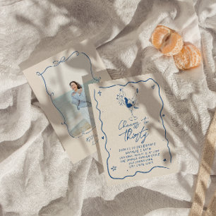 Convite 30 anima-se a trinta Festas de aniversário de foto