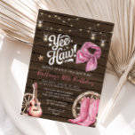 Convite 30 da Rússia Ocidental, 40º Aniversário da Cowgirl<br><div class="desc">Boot Western Invitation. Aniversário Russo 30 Ocidental da Cowgirl. Saddle,  botas,  aniversário de chic,  aniversário de vaquinha russa. 30 da Rússia Ocidental,  40º Aniversário da Cowgirl. 21rua,  30,  40º,  50º aniversário. Aniversário de campo.</div>