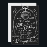 Convite 30 De Coquetel De Escrivilha Desenhada À Mão Qualq<br><div class="desc">Celebre seu estilo de aniversário de 30 anos de marco com este Convite à Bola de Disco Rosa-Chic. Apresentando um design de bola divertida, vidro martini e ilustrações de bolo em um fundo rosa vibrante, este convite personalizável é perfeito para uma celebração divertida e festiva. Personalize facilmente o texto para...</div>