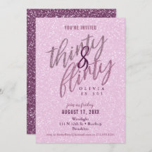 30 e aniversário sujo